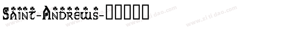 Saint-Andrews字体转换