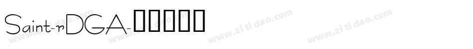 Saint-rDGA字体转换