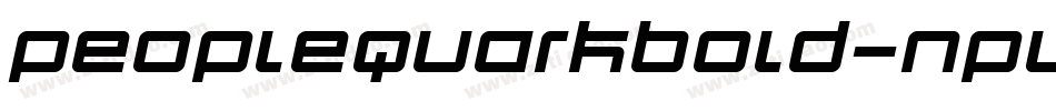 PeopleQuarkBold-nPy1字体转换