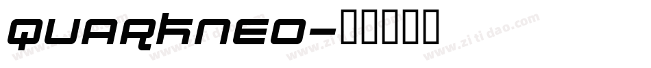 QUARKNEO字体转换