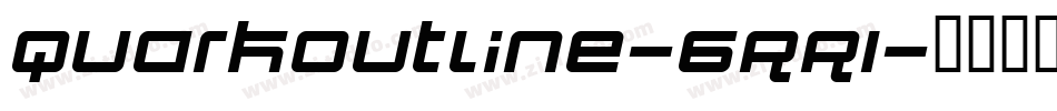 QuarkOutline-6RR1字体转换