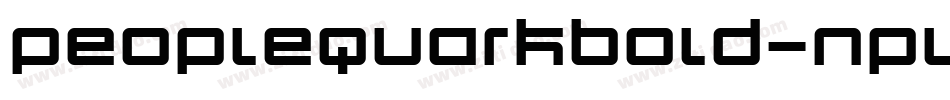 PeopleQuarkBold-nPy1字体转换