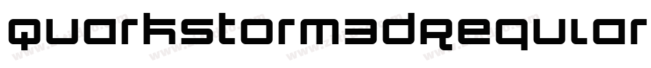 QuarkStorm3DRegular-xE7K字体转换