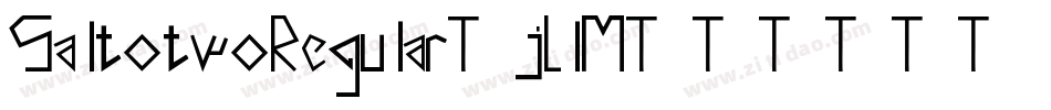 SaltotwoRegular-jLlM字体转换