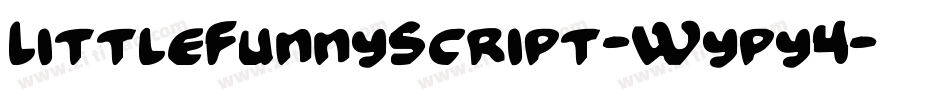 LittleFunnyScript-Wypy4字体转换