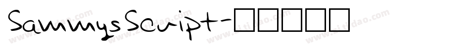 SammysScript字体转换