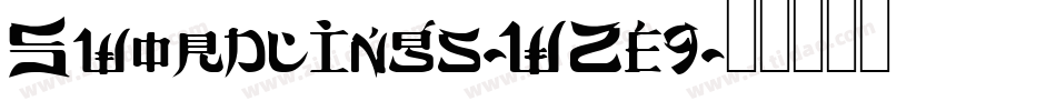 Swordlings-WZe9字体转换