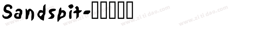 Sandspit字体转换