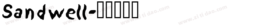 Sandwell字体转换