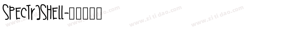 Spectrashell字体转换