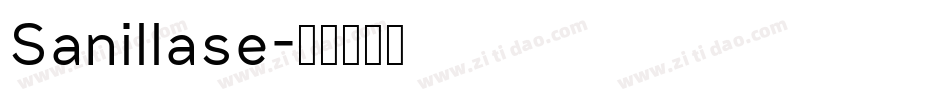 Sanillase字体转换