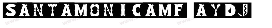 Santamonicamf-ayDJ字体转换