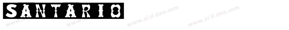 Santario字体转换
