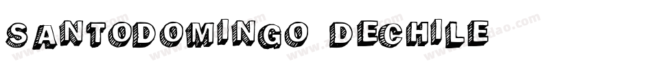 SantoDomingo-DeChile字体转换