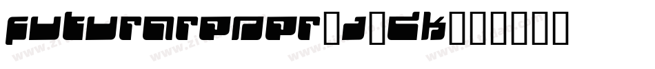 Futurarener-J2dK字体转换