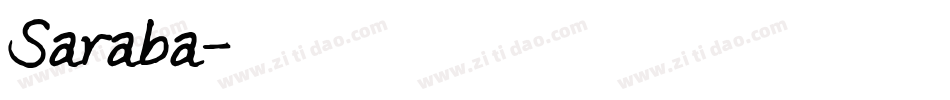 Saraba字体转换
