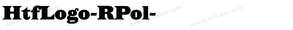 HtfLogo-RPol字体转换