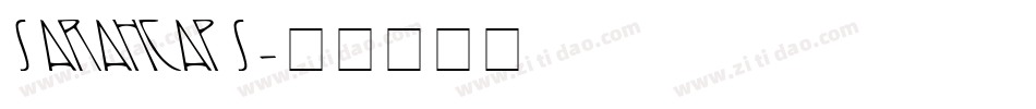 SarahCaps字体转换
