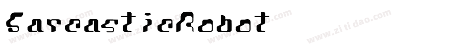 SarcasticRobot字体转换