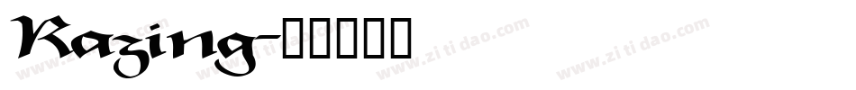 Razing字体转换