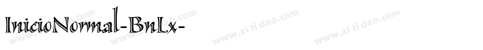 InicioNormal-BnLx字体转换