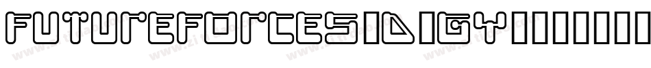 FutureForces3D-gY54字体转换