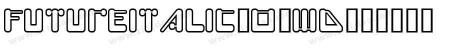 FutureItalic-o2Wd字体转换