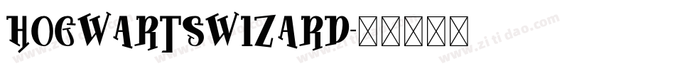 HogwartsWizard字体转换