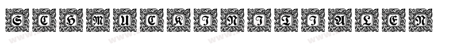 SchmuckInitialen2字体转换