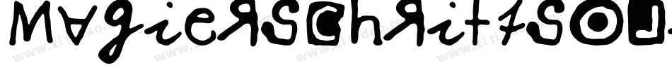 MagierSchriftSolid-JRWMM字体转换