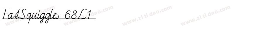 FatSquiggles-68L1字体转换