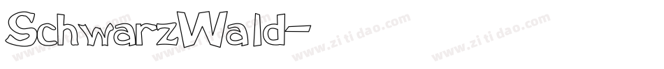 SchwarzWald字体转换