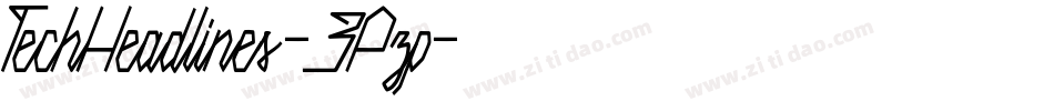 TechHeadlines-3Pzp字体转换