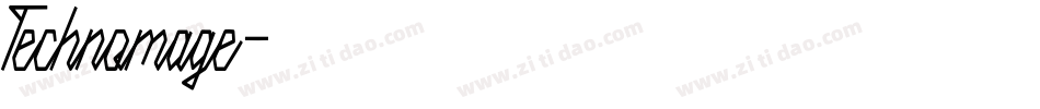 Technomage字体转换