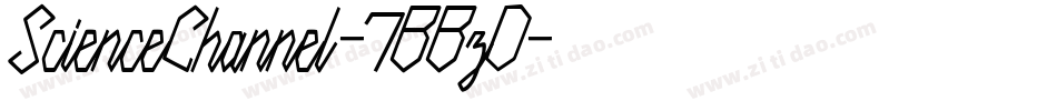 ScienceChannel-7BBzD字体转换