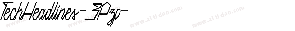 TechHeadlines-3Pzp字体转换