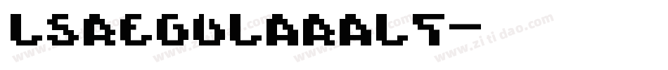 LSRegularAlt字体转换