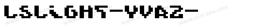 LsLight-Yvr2字体转换