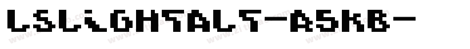LsLightalt-r5KB字体转换