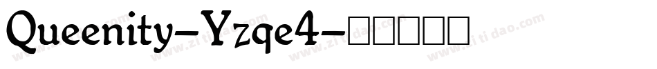 Queenity-Yzqe4字体转换