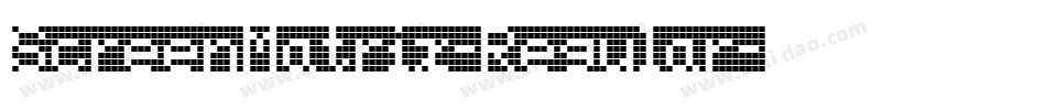 ScreenMatrix-Regular字体转换