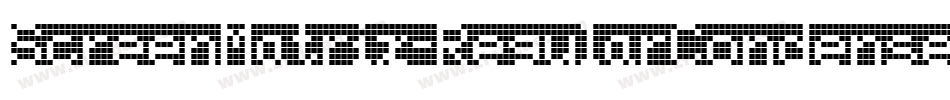 ScreenMatrix-RegularCondensed字体转换