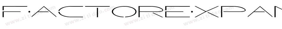 FactorExpanded-pzXR字体转换