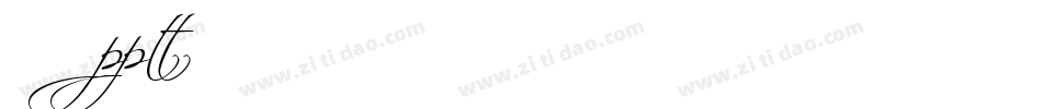 Scriptina字体转换