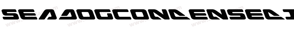 SeaDogCondensedItalic-er9e字体转换