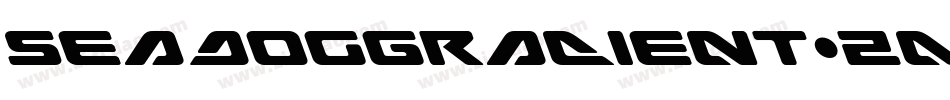 SeaDogGradient-ZApq字体转换
