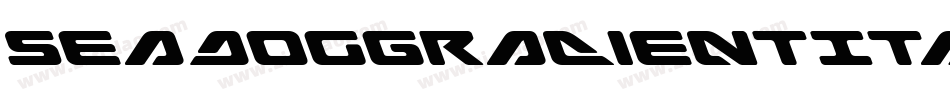 SeaDogGradientItalic-3plX字体转换