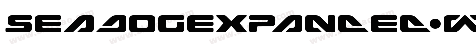 SeaDogExpanded-WxpV字体转换