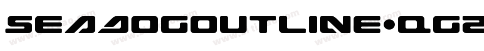 SeaDogOutline-qg26字体转换
