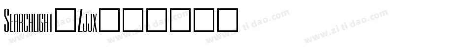 Searchlight-Zjjx字体转换